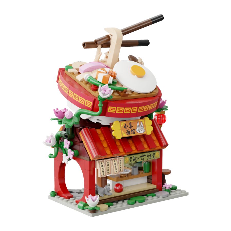 Kung Fu Panda - Zhen’s Noodle Restraurant 359 Pieces (Buildable Set)