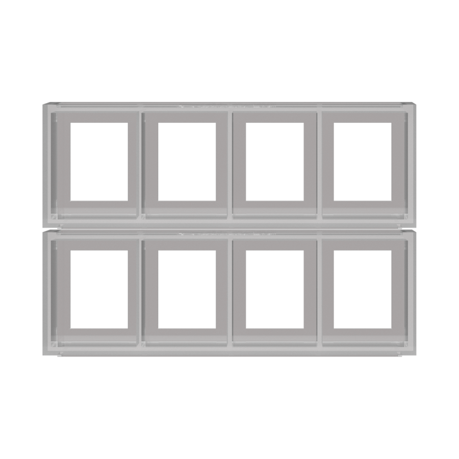 Bitty Pop! - Stackable Acrylic Display Case 2-Pack