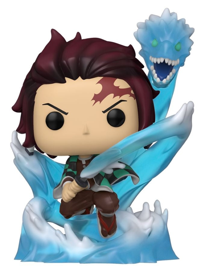 Demon Slayer - Tanjiro With Dragon Glow Translucent (Pop! Vinyl)
