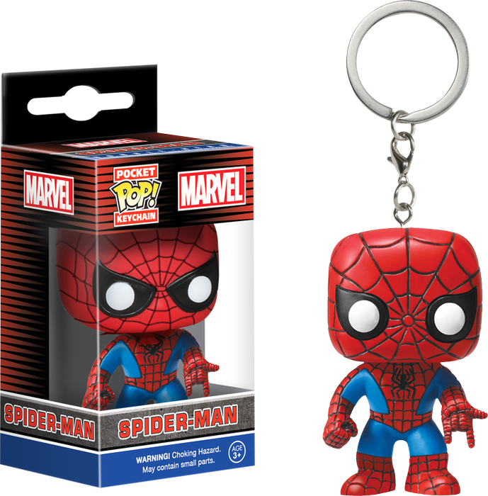 Spider-Man Pocket Keychain (Pop! Vinyl)