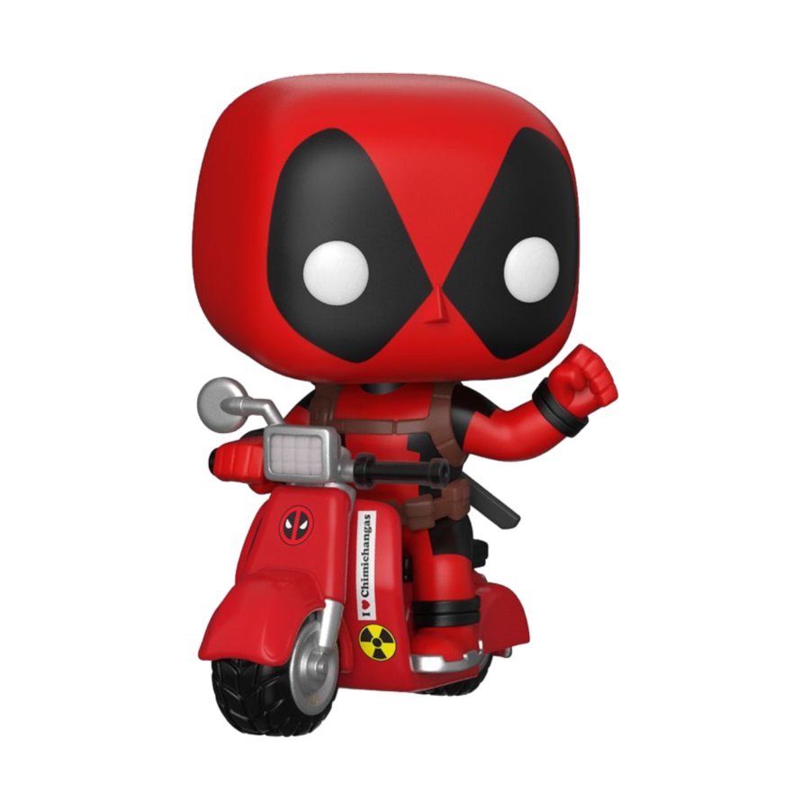 Deadpool Comics - Deadpool With Scooter Pop! Ride (Pop! Vinyl)