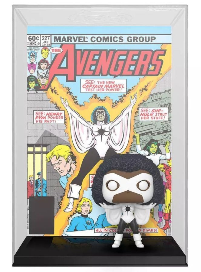Avengers - Captain Marvel Monica Rambeau Pop! Cover (Pop! Vinyl)