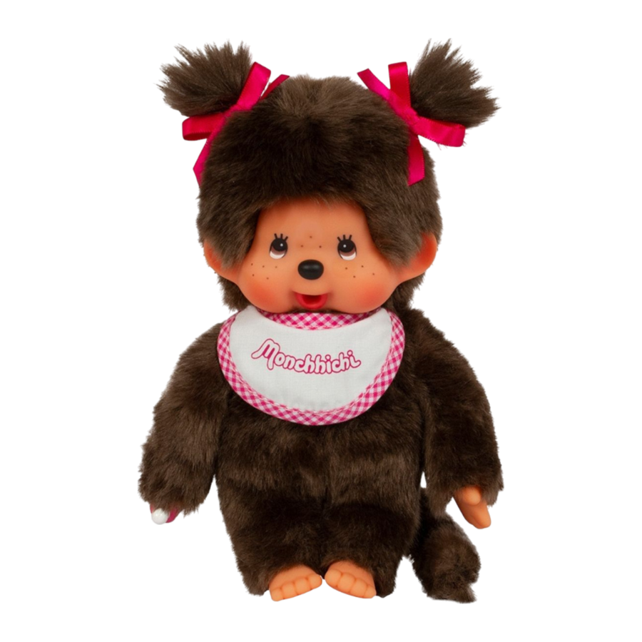 Monchhichi - Girl Classic Pink (Plush Toy)