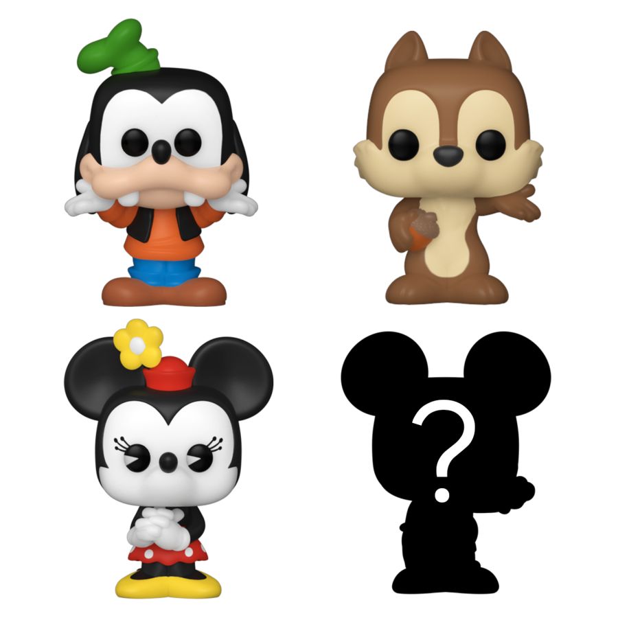 Disney - Goofy And Friends Bitty 4-Pack (Pop! Vinyl)