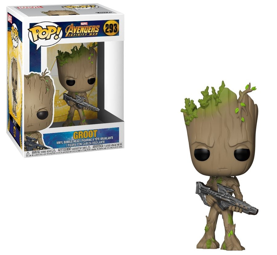 Avengers 3: Infinity War - Teen Groot With Gun (Pop! Vinyl)