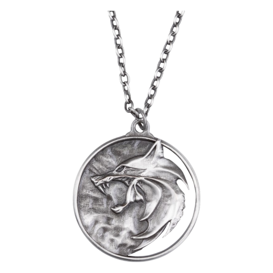 The Witcher TV - Wolf Medallion Necklace
