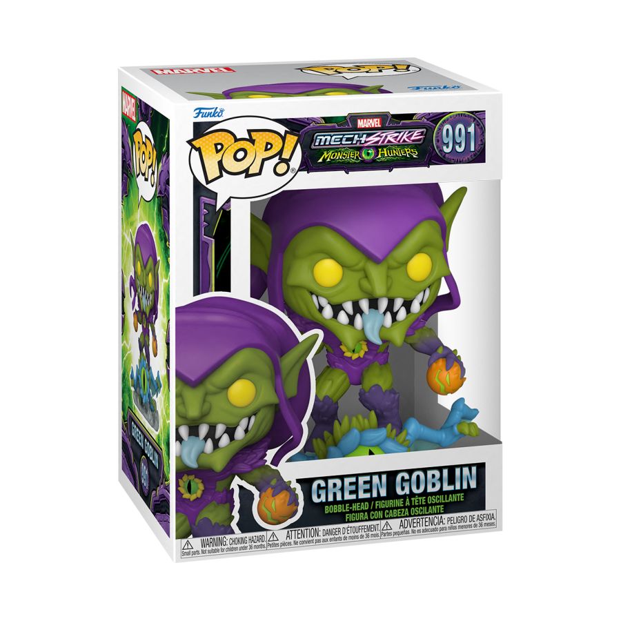Marvel Mech Strike Monster Hunters - Green Goblin (Pop! Vinyl)