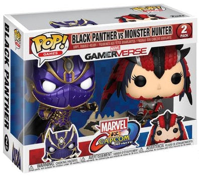 Marvel vs Capcom: Infinite - Black Panther & Monster Hunter 2 (Pop! Vinyl)