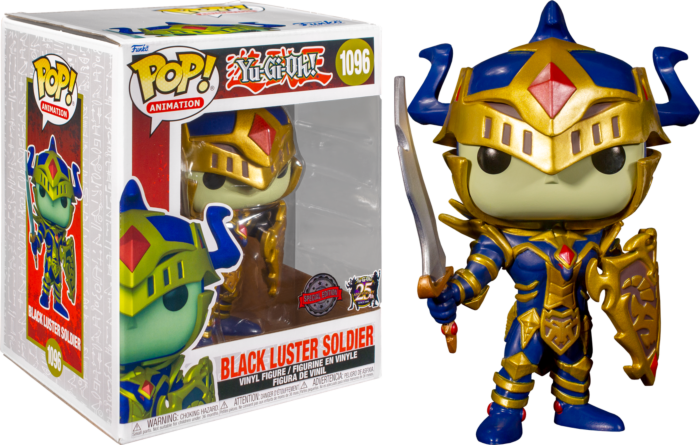 Yu-Gi-Oh! - Black Luster Soldier Metallic 6" (Pop! Vinyl)