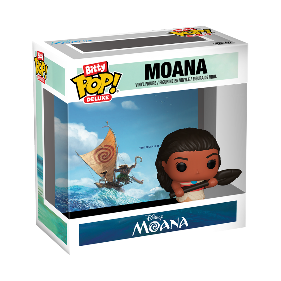 Moana - Moana With Ship Bitty Deluxe (Pop! Vinyl)
