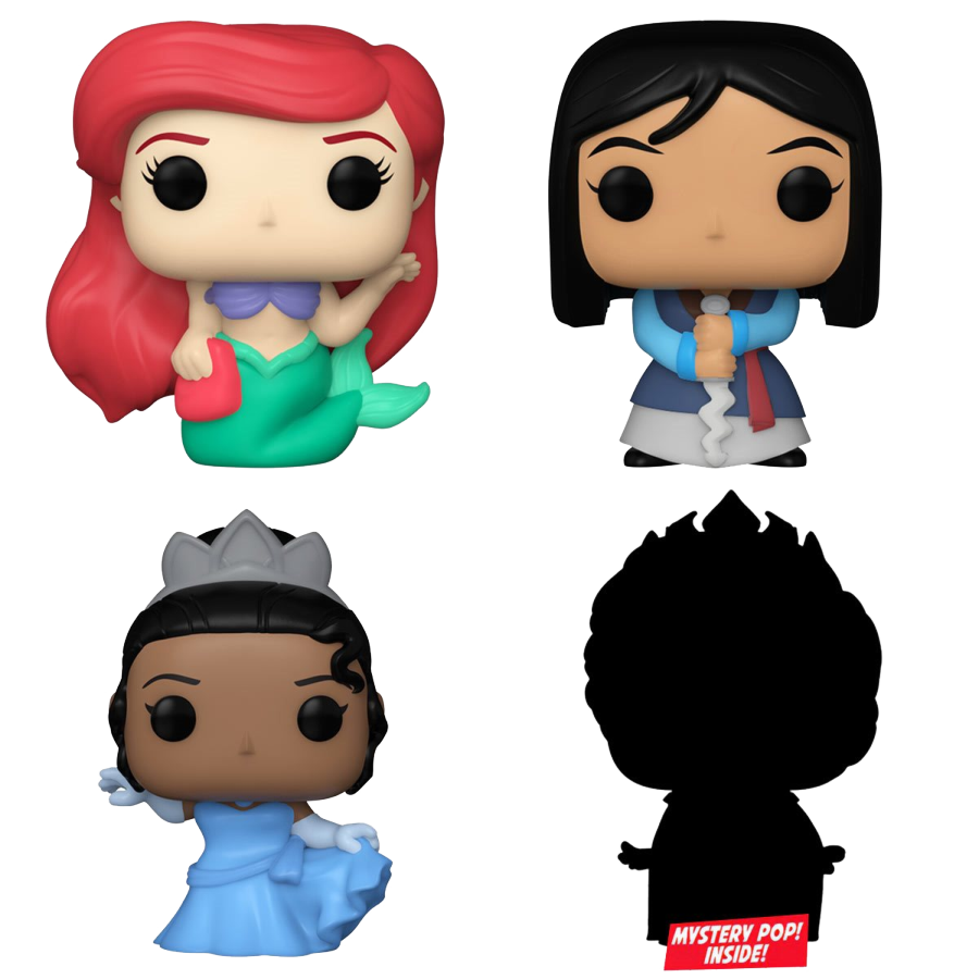 Disney Princess - Ariel Bitty 4-Pack (Pop! Vinyl)