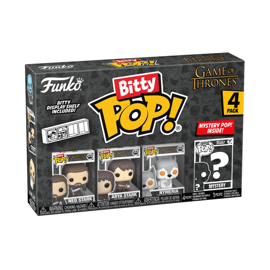 Game of Thrones - Ned Stark Bitty 4-Pack (Pop! Vinyl)