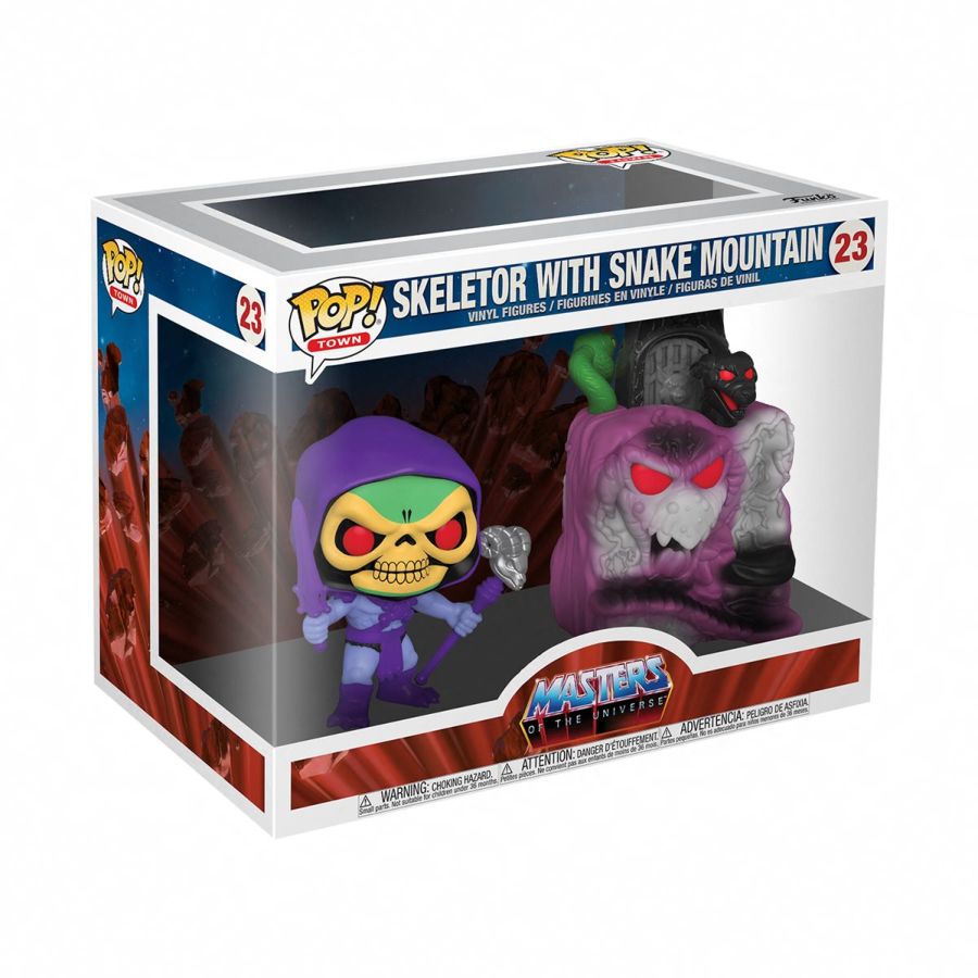 Masters Of The Universe - Snake Mountain With Skeletor Town (Pop! Vinyl)