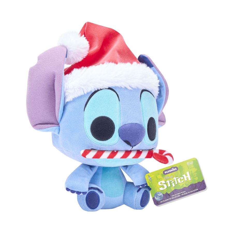 Lilo And Stitch - Stitch With Candy Cane 7" Pop! (Plush Toy)