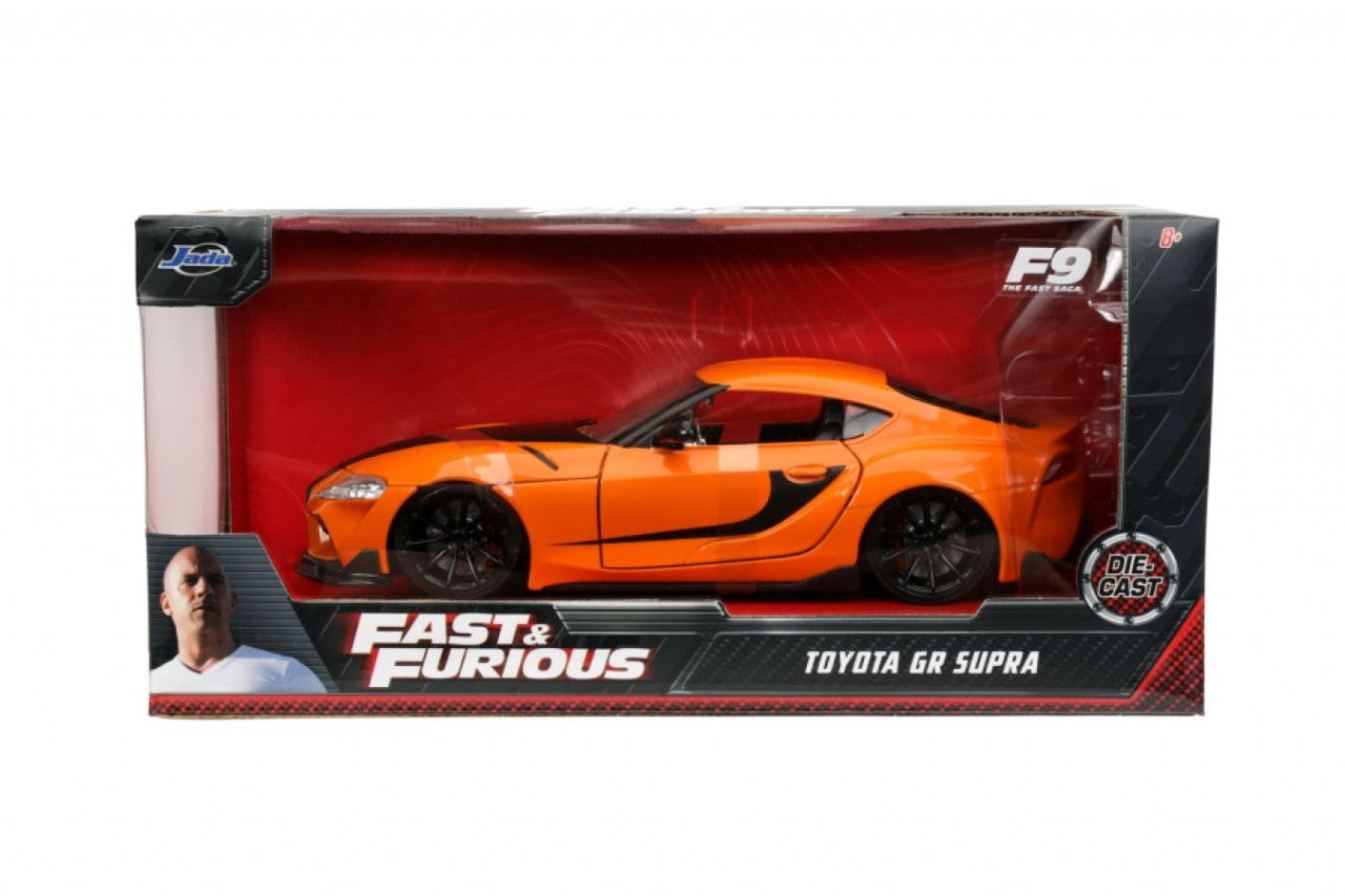 Fast And Furious 9: The Fast Saga - 2020 Toyota Supra Metallic Orange 1:32 Scale Hollywood Ride (Model Car)