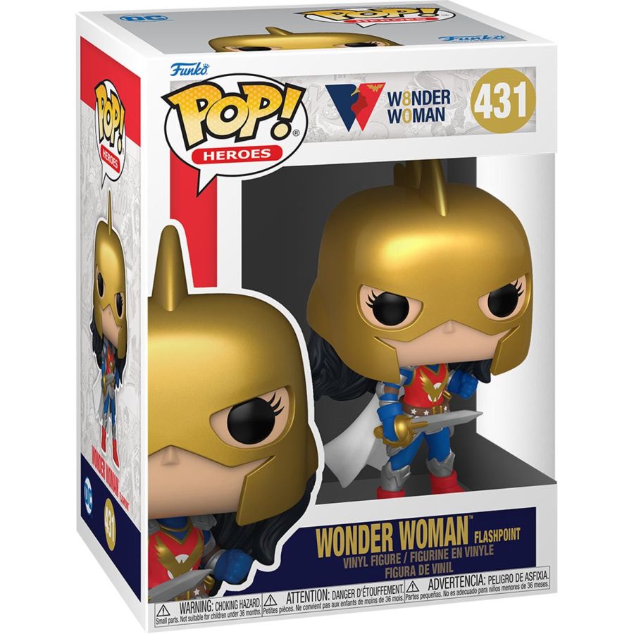 Wonder Woman Flashpoint 80th Anniversary (Pop! Vinyl)