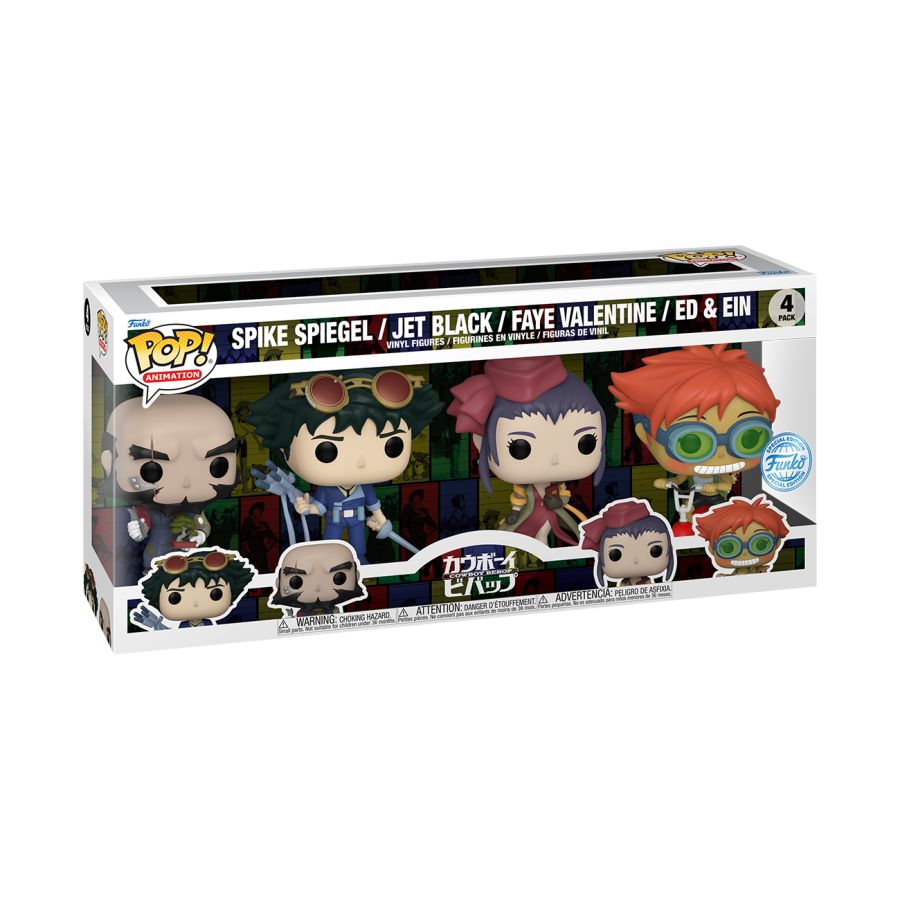 Cowboy Bebop - Bebop 4-Pack (Pop! Vinyl)