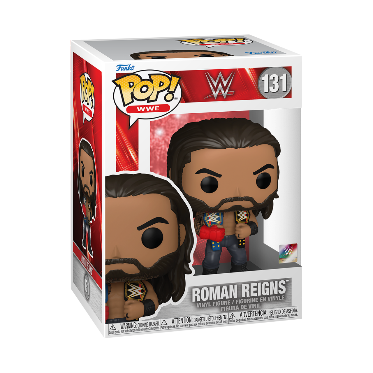 WWE - Roman Reigns With Belts (Pop! Vinyl)