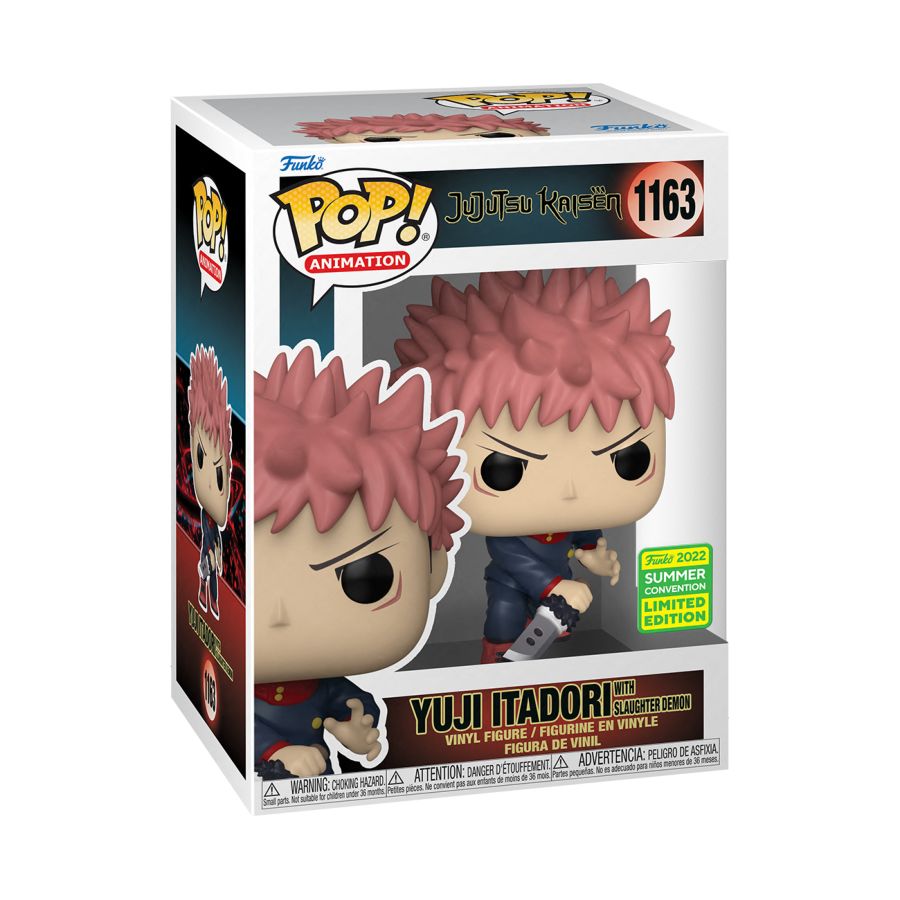 Jujutsu Kaisen - Yuji Itadori With Slaughter Demon SDCC 2022 (Pop! Vinyl)