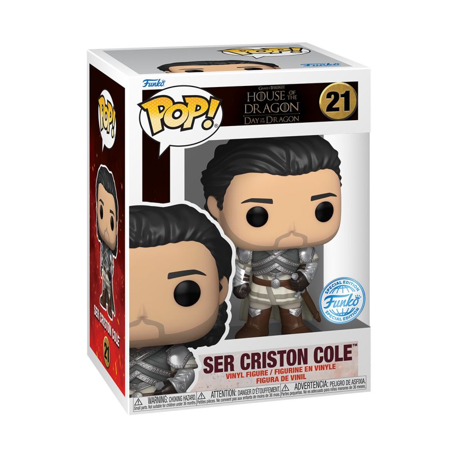House Of The Dragon - Ser Criston Cole (Pop! Vinyl)