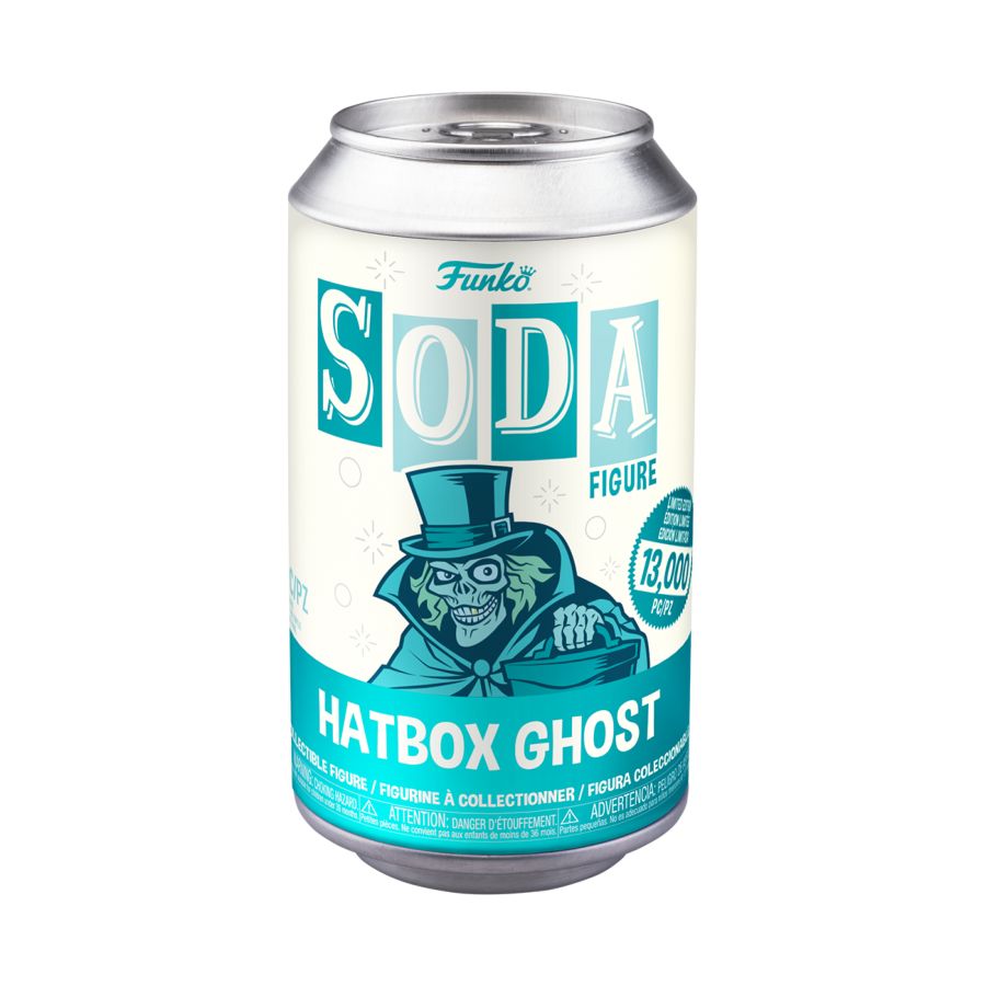 Haunted Mansion - Hatbox Ghost Vinyl Soda (Pop! Vinyl)