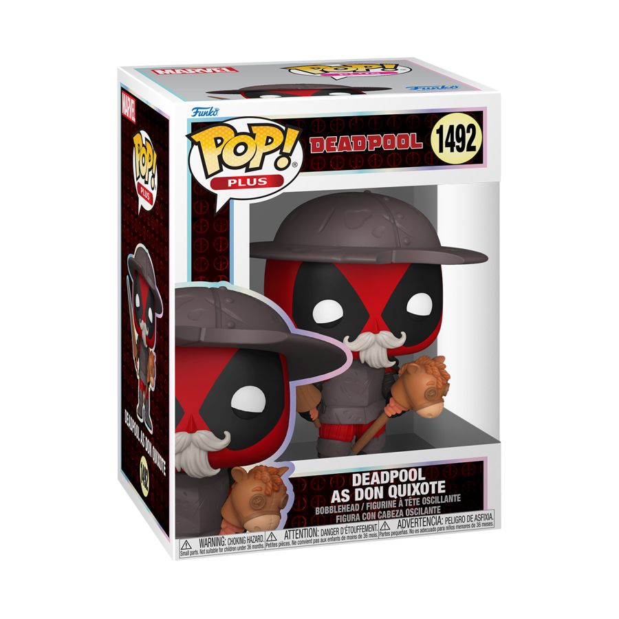 Deadpool: Literary Classics - Deadpool As Don Quixote (Pop! Vinyl)