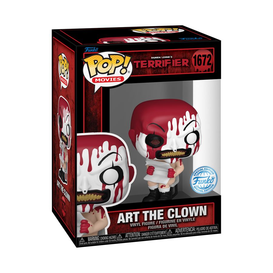 Terrifier - Art the Clown Sitting Bloody (Pop! Vinyl)