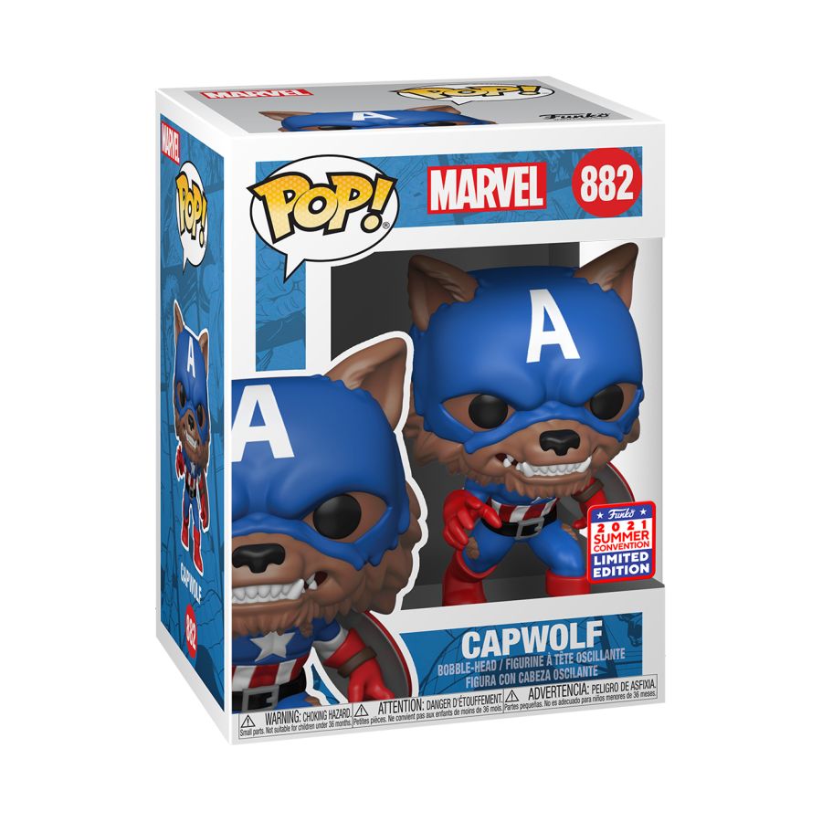 Captain America - Capwolf Year Of The Shield SDCC 2021 (Pop! Vinyl)