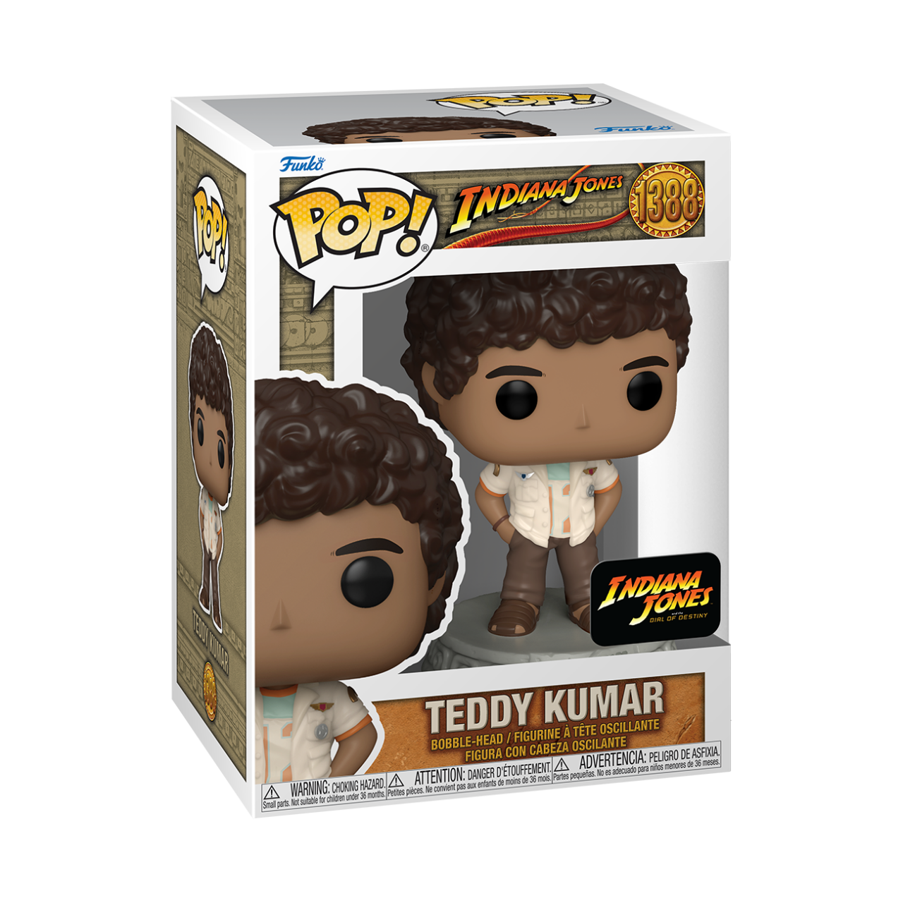 Indiana Jones 2023 - Teddy Kumar (Pop! Vinyl)