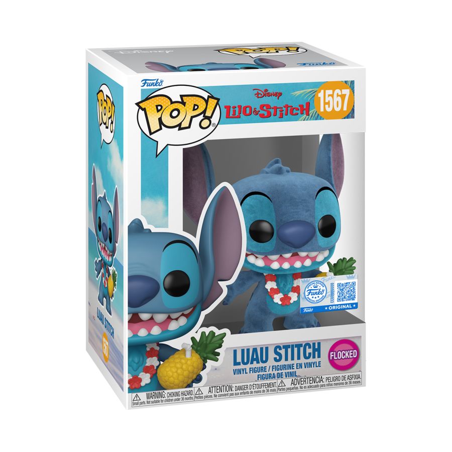 Lilo And Stitch - Luau Stitch Flocked (Pop! Vinyl)