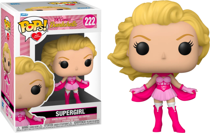 DC Bombshells - Supergirl Breast Cancer Awareness (Pop! Vinyl)