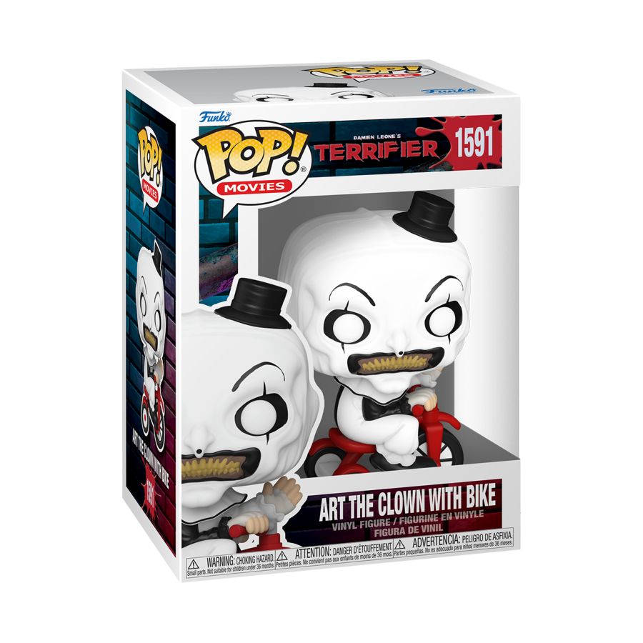 Terrifier - Art The Clown With Bike (Pop! Vinyl)