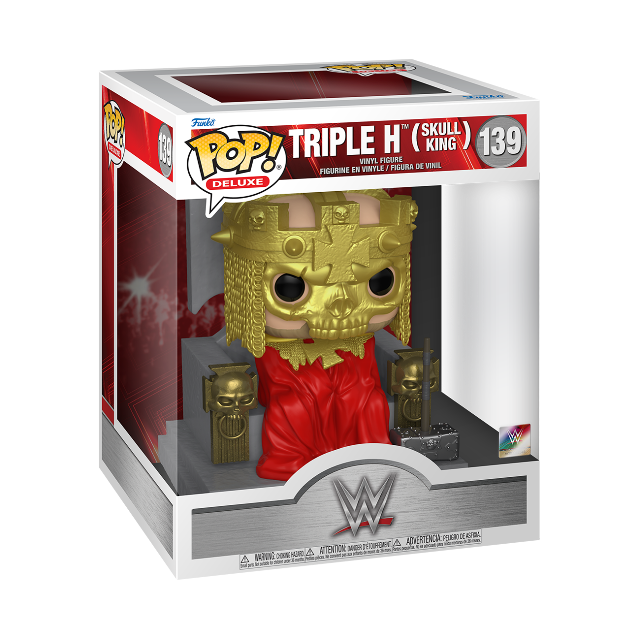 WWE - Triple H Skull King Deluxe (Pop! Vinyl)