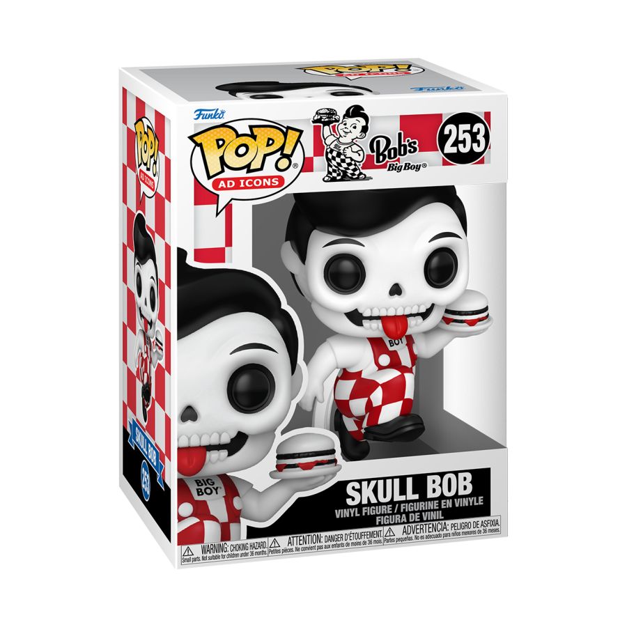Ad Icons: Bob's Big Boy - Skull Bob (Pop! Vinyl)