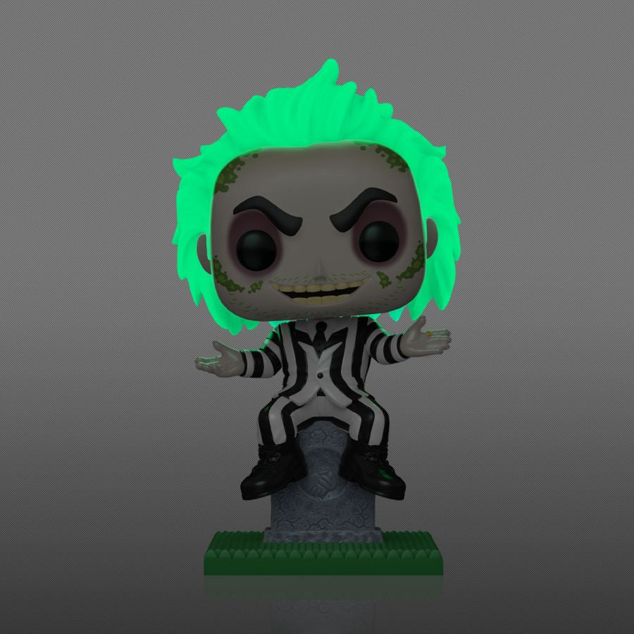 Beetlejuice - Beetlejuice On Tombstone Glow (Pop! Vinyl)