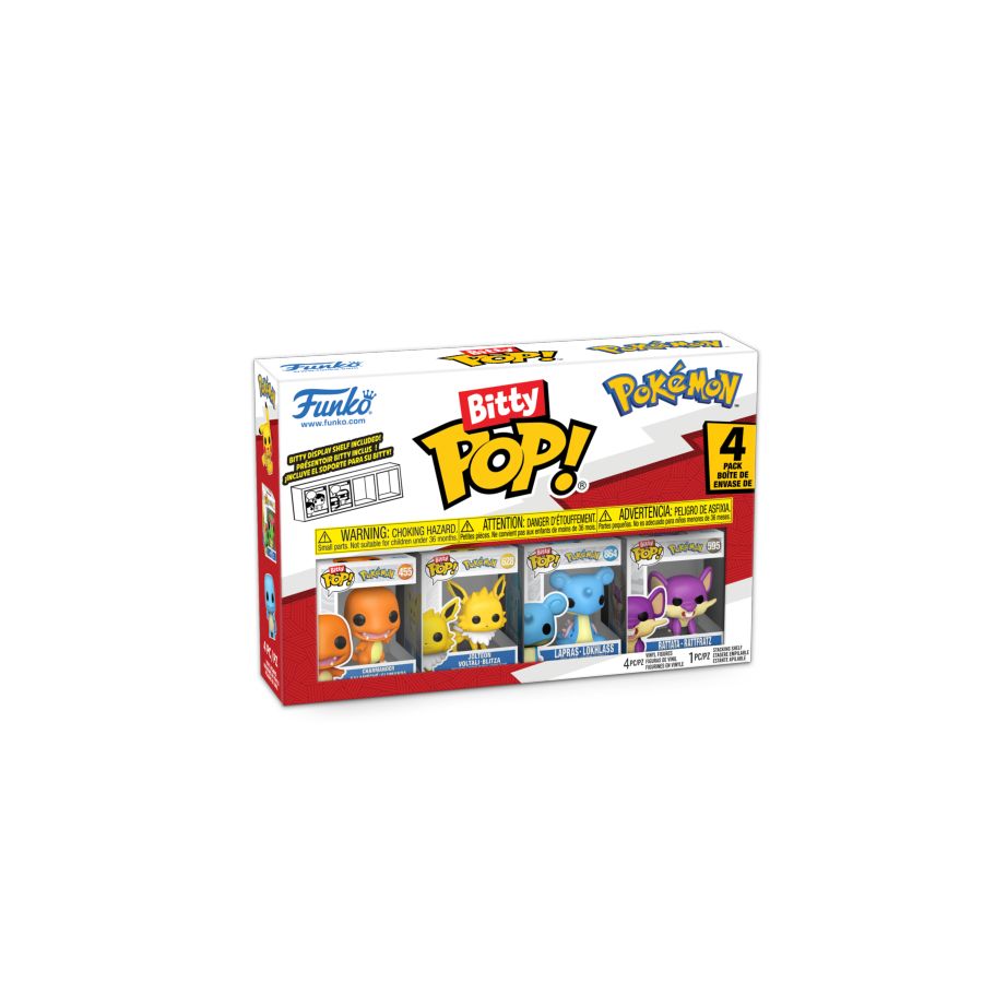 Pokemon - Charmander Bitty 4-Pack (Pop! Vinyl)