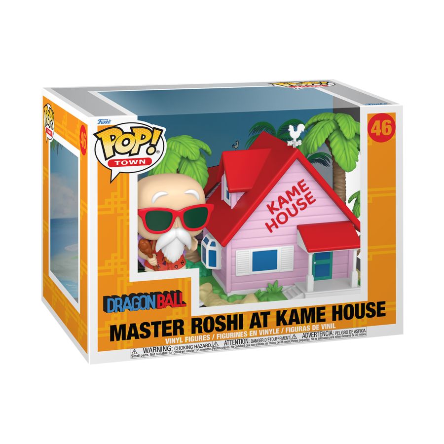 Dragon Ball - Master Roshi With Kame House Pop Town (Pop! Vinyl)