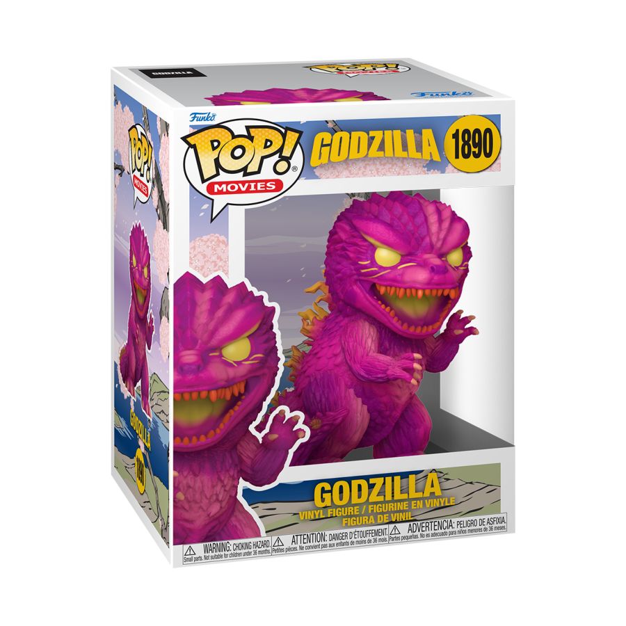 Godzilla: Retro Futurism - Godzilla Pink Premium (Pop! Vinyl)