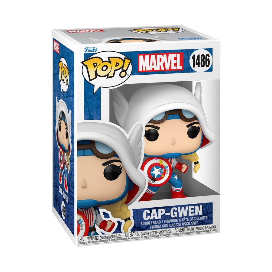 Marvel Comics: Gwen-Verse - Cap-Gwen (Pop! Vinyl)