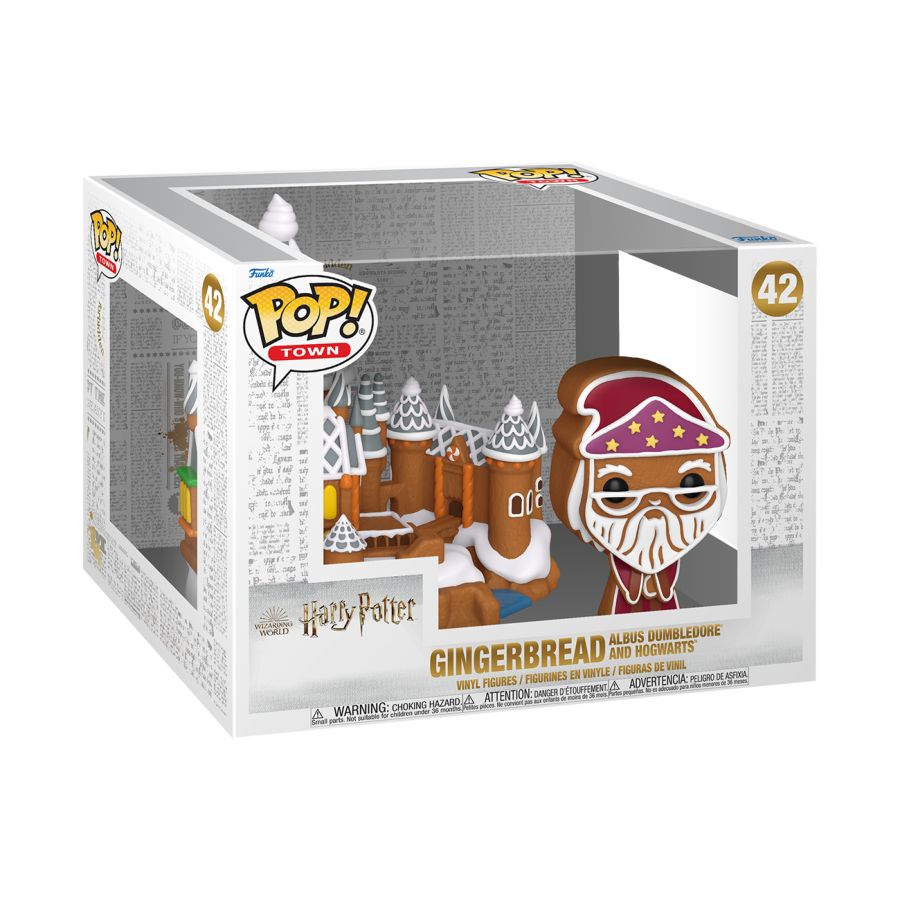 Harry Potter - Albus Dumbledore With Hogwarts Gingerbread Pop Town (Pop! Vinyl)