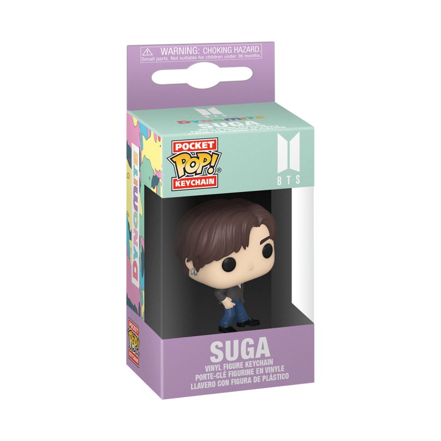 BTS - Suga (Dynamite) Pocket Keychain (Pop! Vinyl)