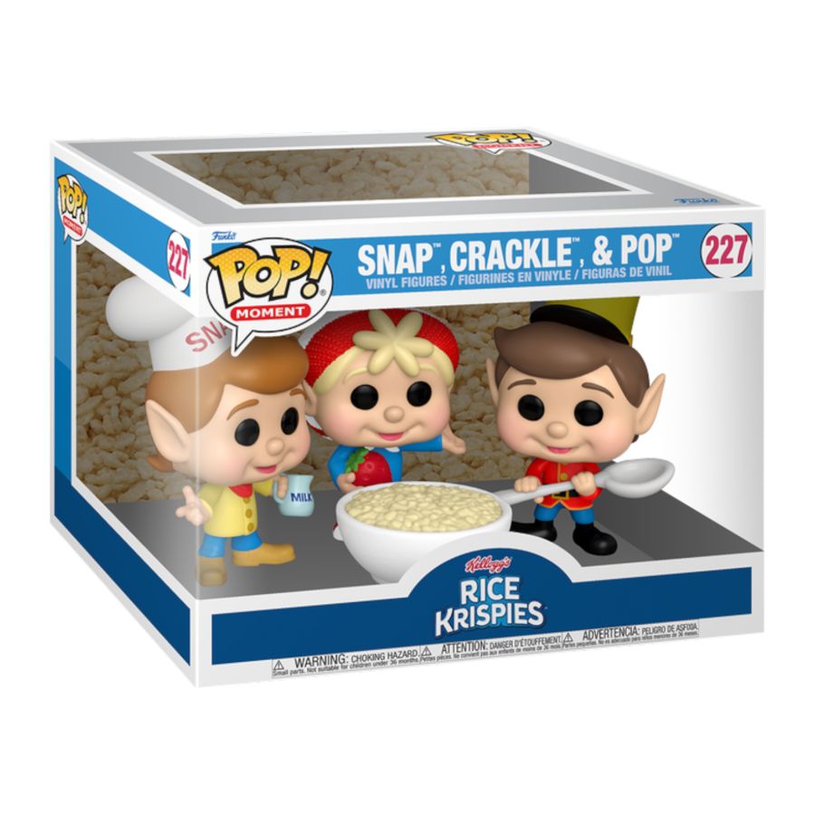 Ad Icons: Kelloggs - Snap Crackle And Pop Pop! Moment (Pop! Vinyl)