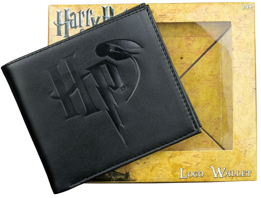 Harry Potter - Logo Embossed Black (Wallet)