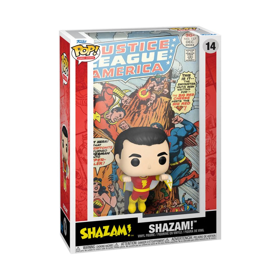 DC Comics - Shazam Pop! Cover (Pop! Vinyl)