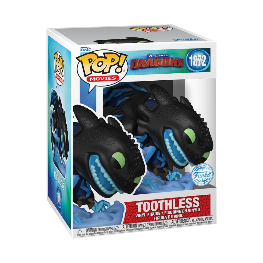 HTTYD - Toothless With Lightning Premium (Pop! Vinyl)