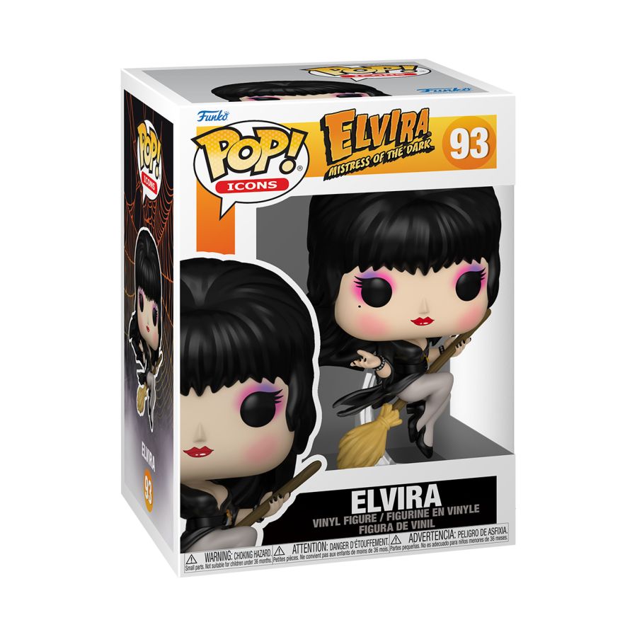 Elvira - Elvira With Broom (Pop! Vinyl)