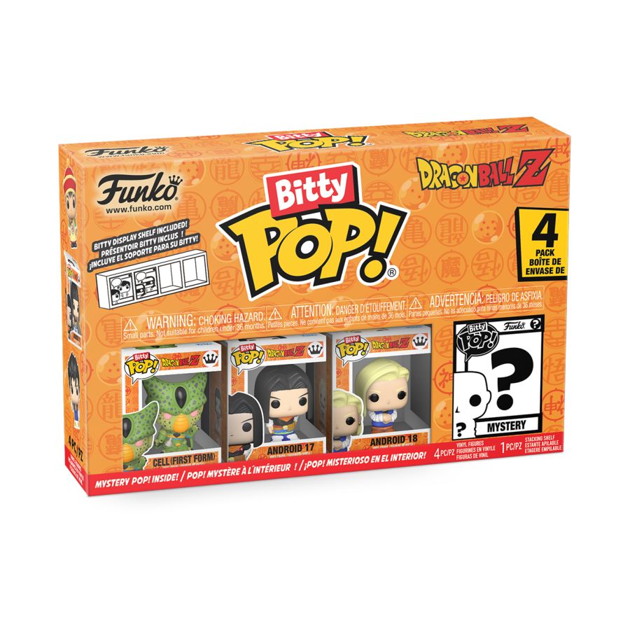 Dragon Ball Z - Cell First Form Bitty 4-Pack (Pop! Vinyl)
