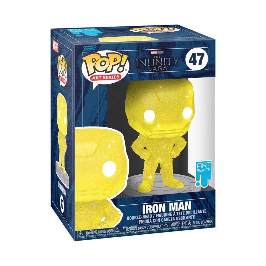Avengers - Iron Man Infinity Saga Yellow With Protector (Pop! Vinyl)