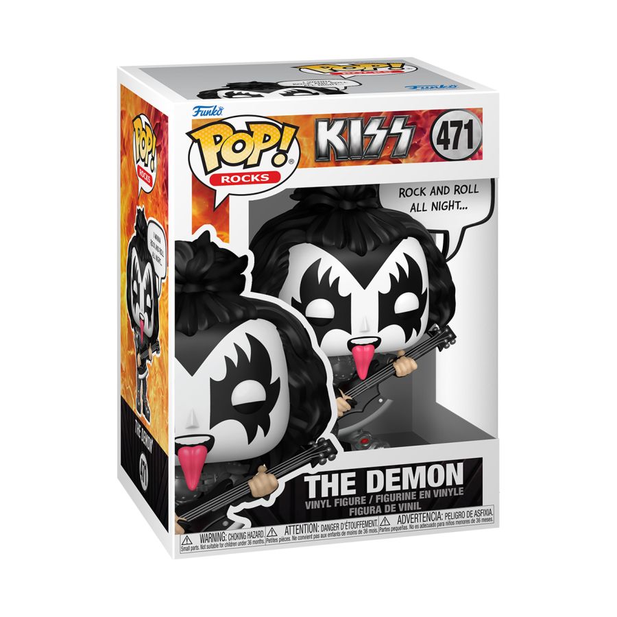 KISS - The Demon Rock And Roll All Night (Pop! Vinyl)