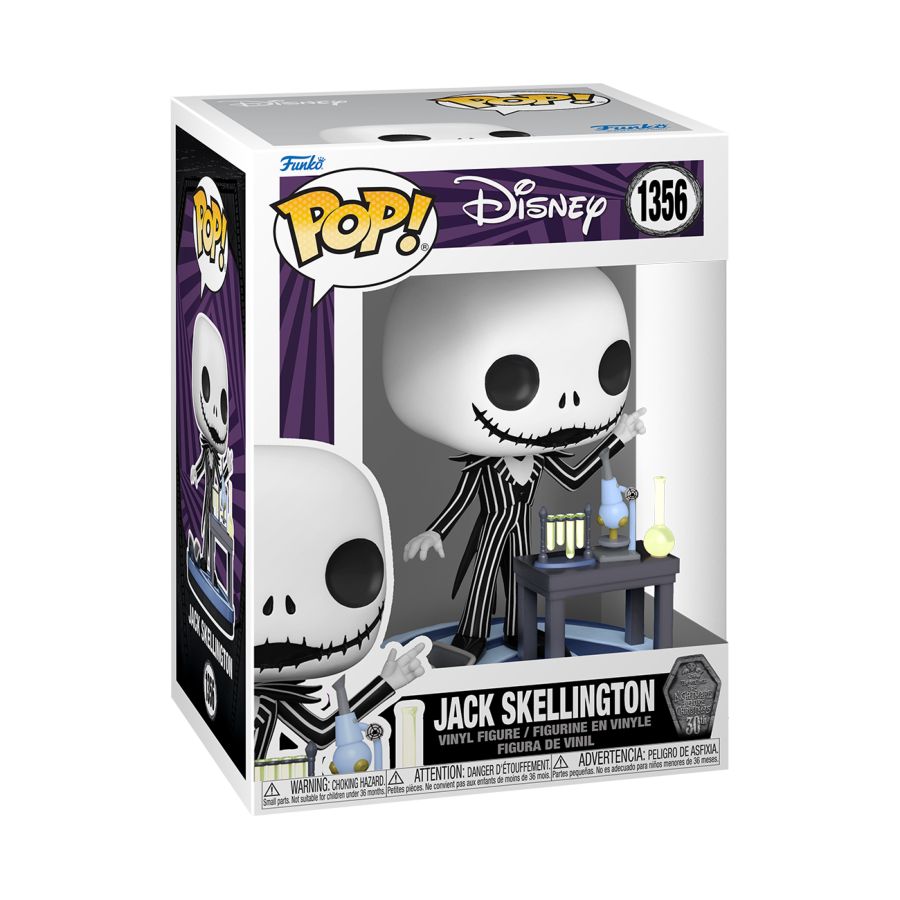 The Nightmare Before Christmas - Jack Skellington In Laboratory 30th Anniversary (Pop! Vinyl)
